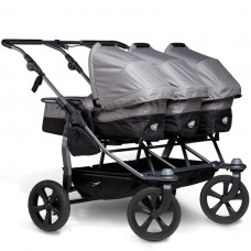 TFK Trio Drieling Kinderwagen- 3 zits buggy NIEUW - Duowagens /  Meerlingwagens/ Trippy - Baby Mundo