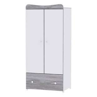 2 deurs kast lorelli white artwood