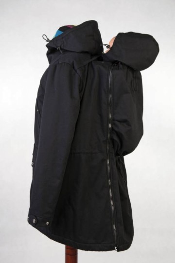 Lenny Lamb Parka Draagjas Black & Diamond Plaid