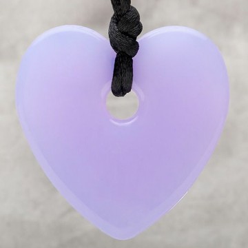 Amethys Heart Shaped Pendant