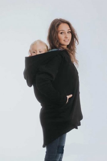 Asymmetrisch draagjassen lennylamb