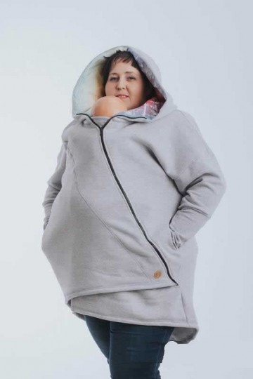 Asymmetrisch grootmaat jassen drager