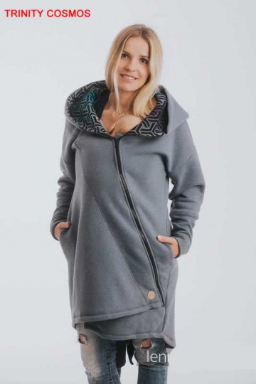 Asymmetrisch trui hippe draagjas