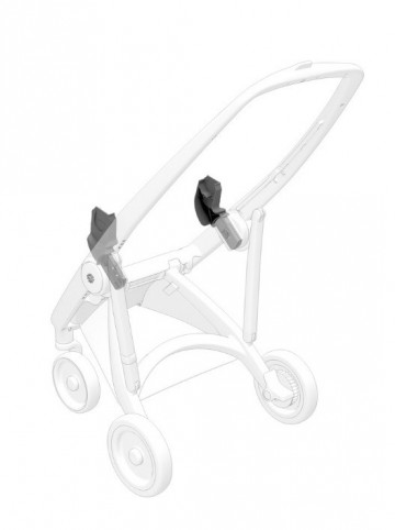 Autostoel adapters greentom