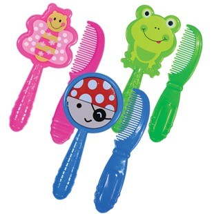 Baby verzorging borstel kam set