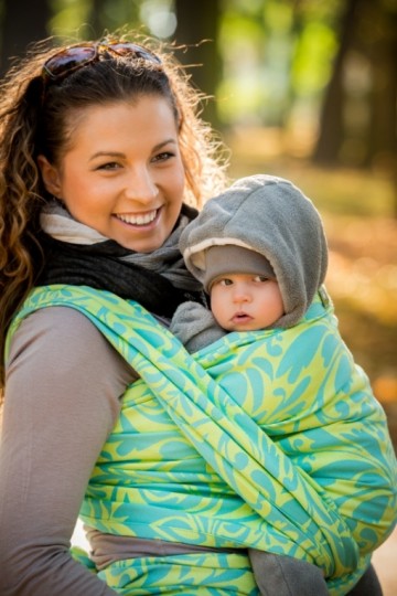 Lenny Lamb Jacquard Twisted Leaves G&Y