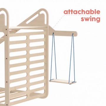 Balancoire tableau table pour lit montessori mamatoys naturel 1