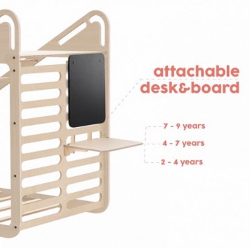 Balancoire tableau table pour lit montessori mamatoys naturel