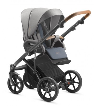 Ec 10 jedobaby tamel cognac zwart buggy