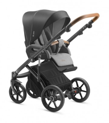 Ec 11 jedobaby tamel cognac zwart buggy