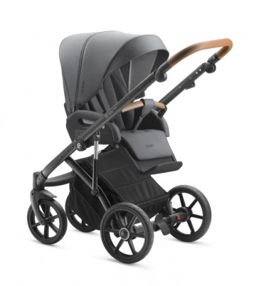 Ec 12 jedobaby tamel cognac zwart buggy