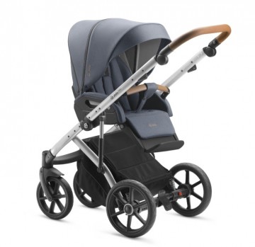 Ec 13 jedobaby cognac grijs frame buggy