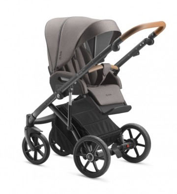 Ec 14 jedobaby tamel cognac zwart buggy