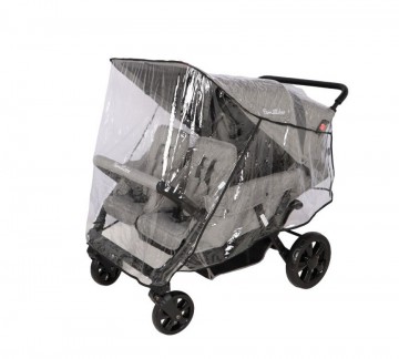 Familiddo lidoo star fully grey kinderwagen regenhoes gratis