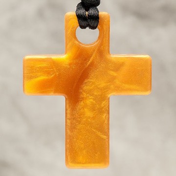 Gold Cross Shaped Pendant