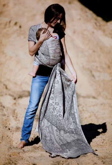 Lenny Lamb Jacquard Horizon's Verge Black & Cream