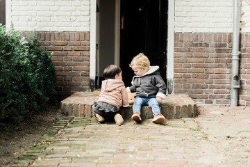 Jasje jacket 140 grey