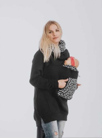 Lennylamb zwart babydrager