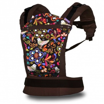 Liliputi® Soft Ergonomisch Draagzak Rainbow line Folk-tale 