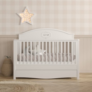 Polplgood night snow bliss lozeczko 70x140 4587