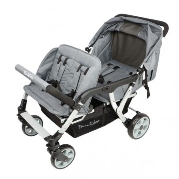 Poussette 4 places lidoo city h4e full grey 10