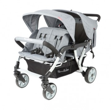 Poussette 4 places lidoo city h4e full grey 2 1