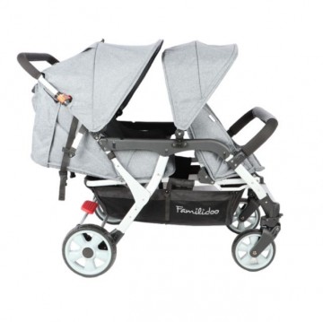 Poussette 4 places lidoo city h4e full grey 4 0