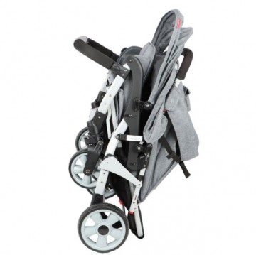 Poussette 4 places lidoo city h4e full grey 7