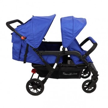 Poussette 4 places lidoo lite artic blue 3