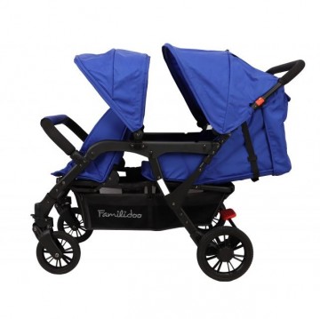 Poussette 4 places lidoo lite artic blue 4