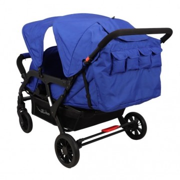 Poussette 4 places lidoo lite artic blue 5