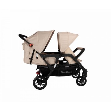 Poussette 4 places lidoo lite beige sand 1