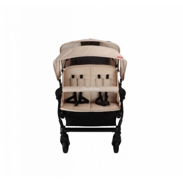 Poussette 4 places lidoo lite beige sand 3