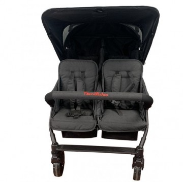 Poussette 4 places lidoo star full black 5