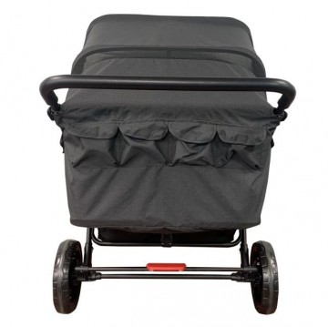 Poussette 4 places lidoo star full black 6