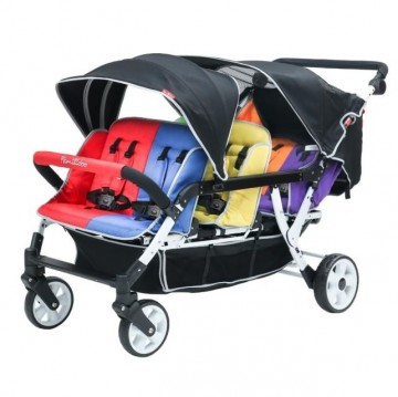 Poussette 6 places h6e 8