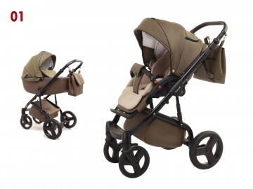 Stilo kinderwagen0eco leer