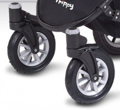 Trippy voorwielen kinderwagen banden