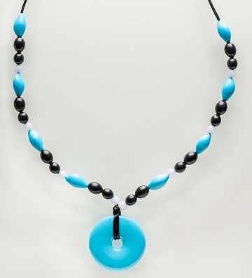 Beaded Teething Bling - TURQUOISE	