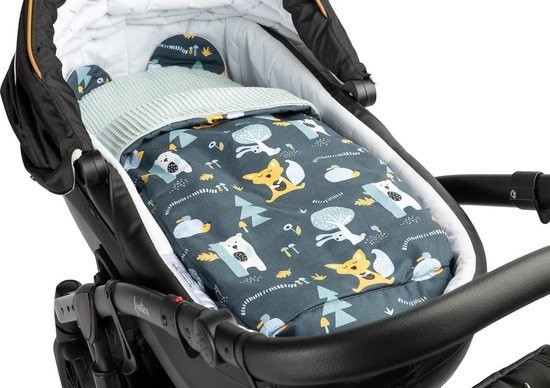 Ieder Conjugeren verkorten Kinderwagen bekledingset kussen + deken - Kinderwagen accessoires - Baby  Mundo