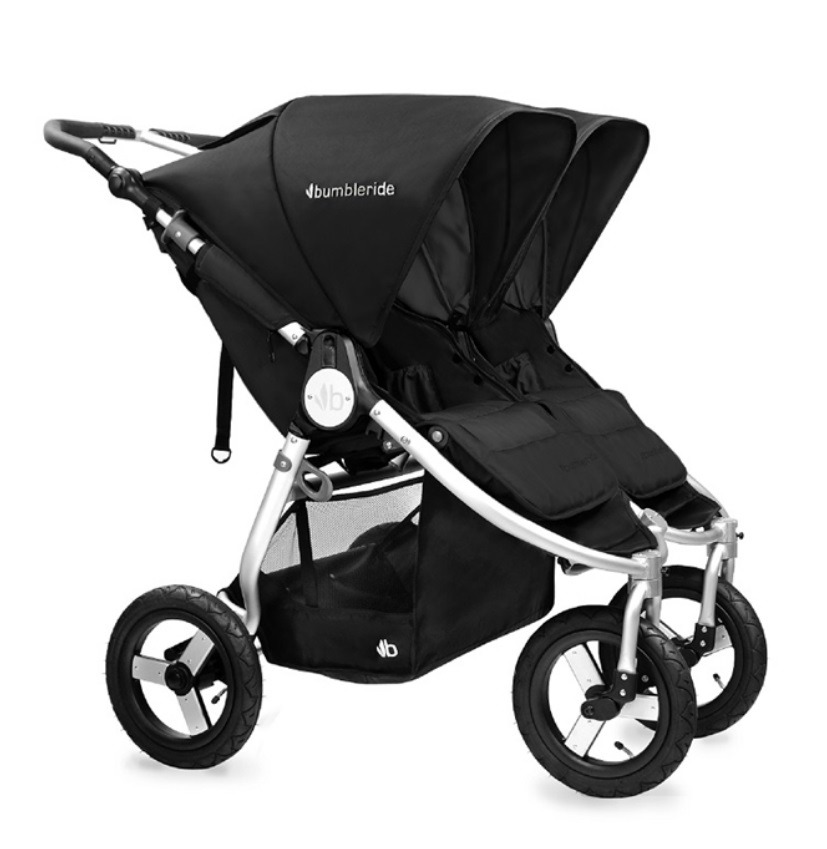 Bumbleride Indie Twin- Tweelingwagen 2in1 - Duowagens / Meerlingwagens/  Trippy - Baby Mundo