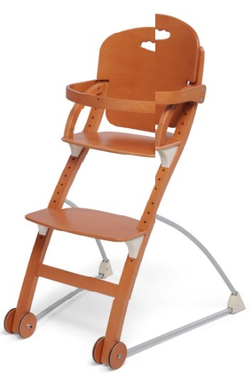 tekort grafiek seks Lu Lu Wood Inklapbare Houten Kinderstoel - kinderstoelen - Baby Mundo