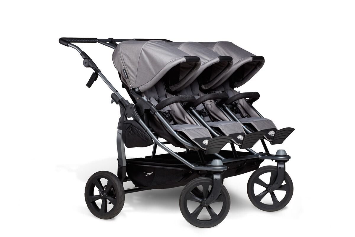 noodzaak tempo Intiem TFK Trio Drieling Kinderwagen- 3 zits buggy NIEUW - Duowagens /  Meerlingwagens/ Trippy - Baby Mundo